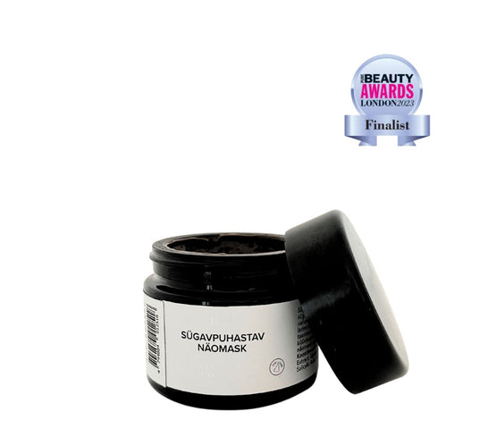 Deeply Cleansing Orange-Scented Face Mask with Black Garlic and Peat, 50ml