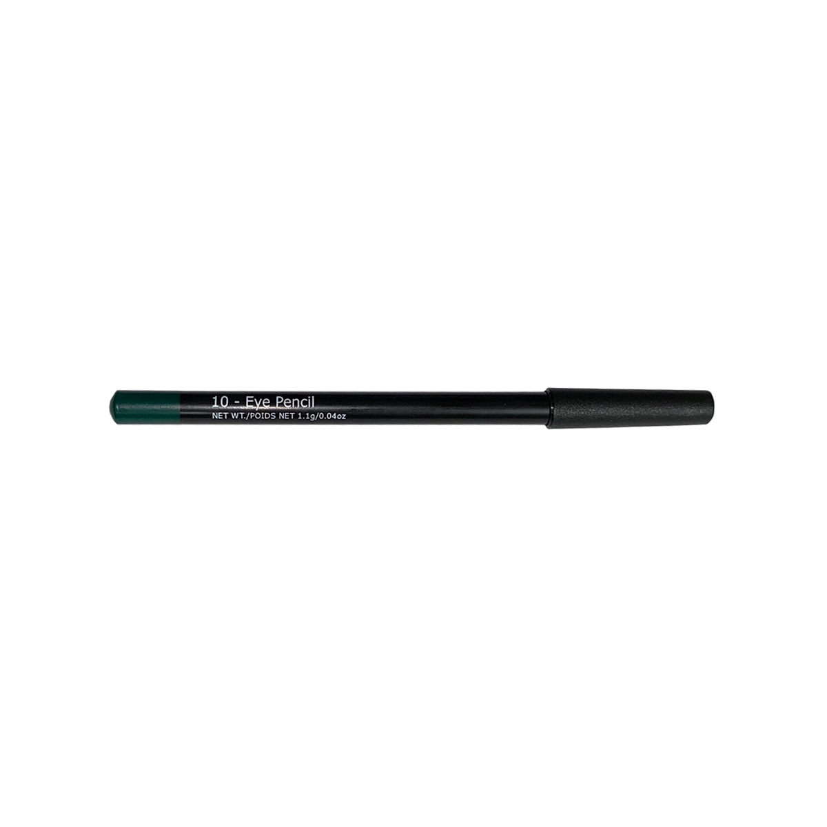 Green Eye Pencil with green pigment tip and cushiony creamy finish on pencil shaft
