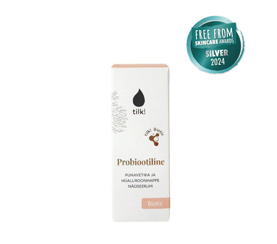 Plump Me Probiotic Moisturising Face Serum with Hyaluronic Acid and Red Algae, 15ml