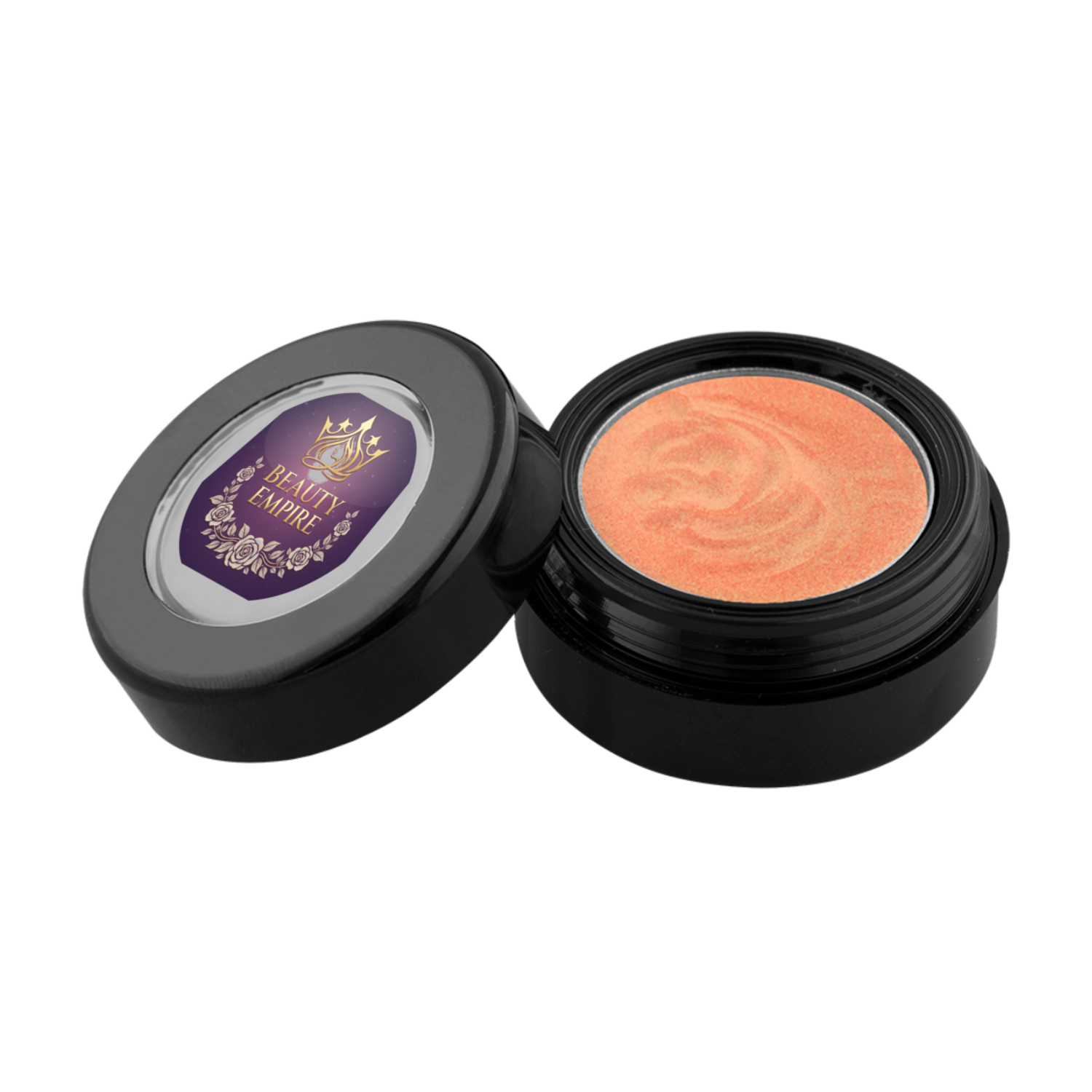M212 Apricot Cream Shadow compact showing apricot cream eyeshadow with luminous silky finish in compact case