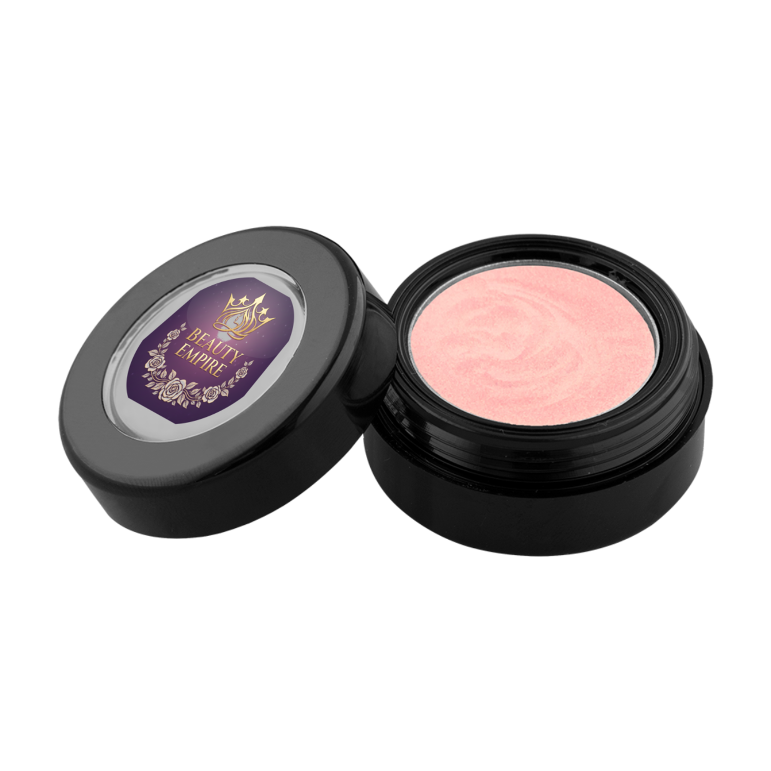 Compact M214 Salmon Cream Shadow in compact case with luminous salmon cream and velvety finish