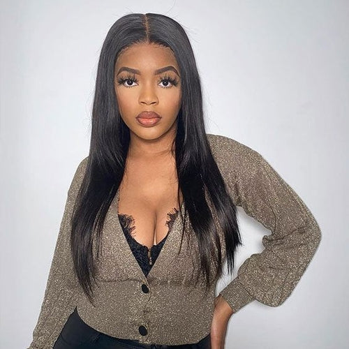 13x4 Straight Human Hair Wig