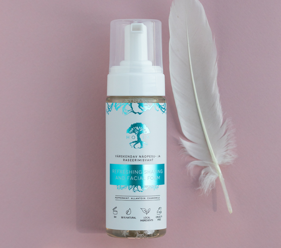 Refreshing Shaving and Facial Foam, 150ml