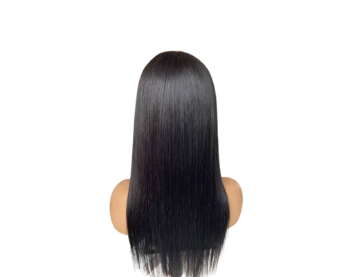 Straight Remy Wig With Bangs