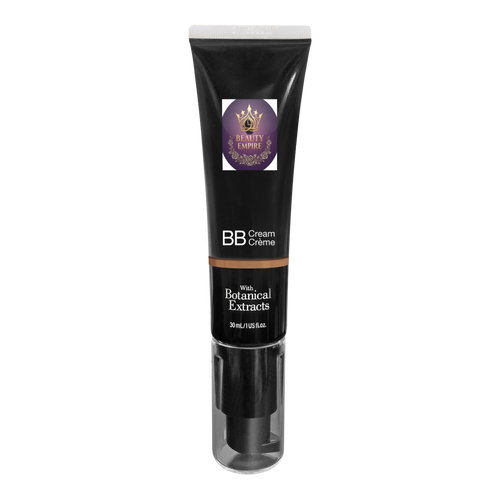 BB Cream Dark Beauty Empire hydrating tinted cream with hyaluronic acid peptides and SPF UVA UVB protection