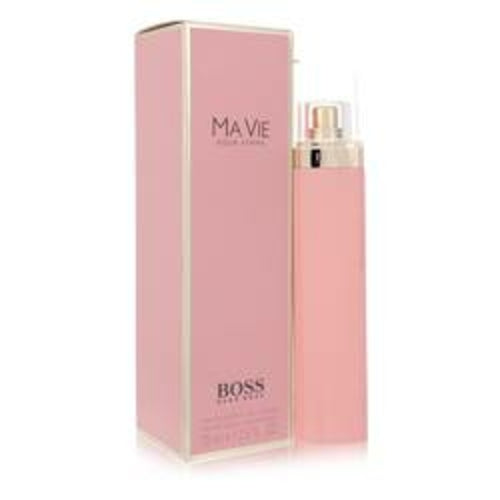 Boss Ma Vie Eau De Parfum 2.5 oz glass bottle labeled Hugo Boss