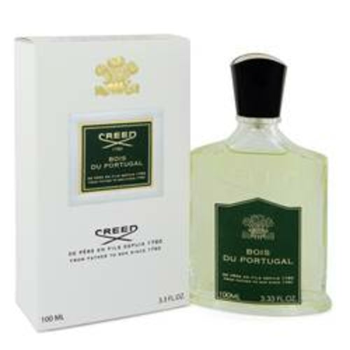 Bois Du Portugal 3.3 oz Eau de Parfum bottle by Creed labeled Millesime with clear glass and spray cap