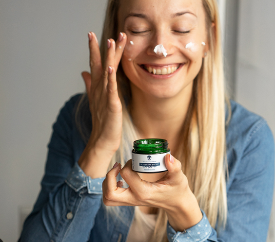 Soothing Face Cream Blueberry Boost, 30ml