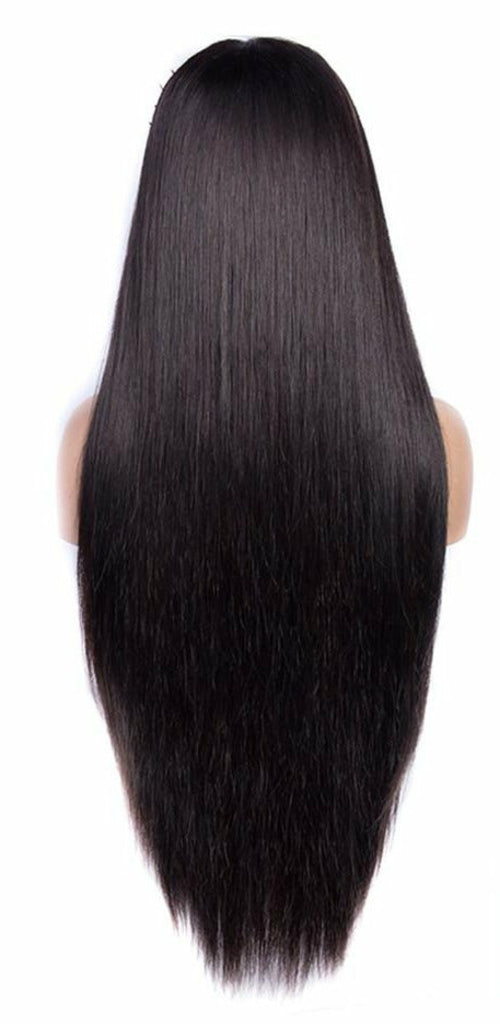 Straight Remy Wig With Bangs