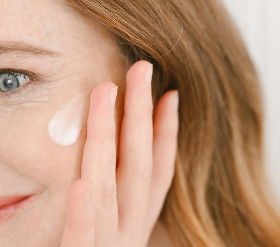 Acne Care Face Cream 50 ml jar labeled Vegan Fox with natural oils motifs and ingredient list text visible