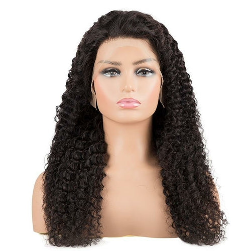 13x4 HD Jerry Curl Wig 200%