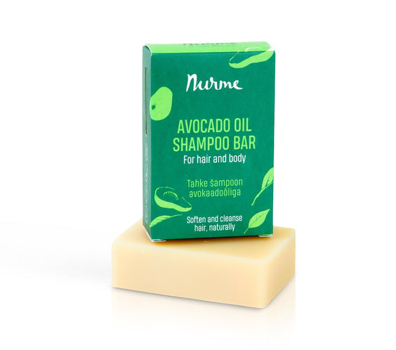 Avocado Oil Shampoo Bar – All Hair Types, 100g