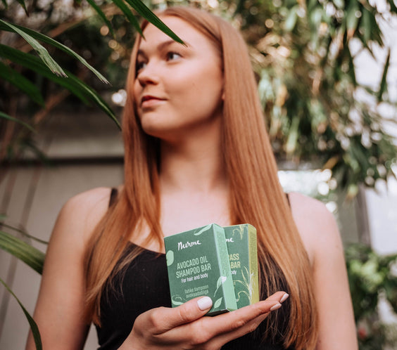 Avocado Oil Shampoo Bar – All Hair Types, 100g