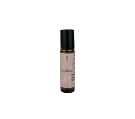 Bloom Me Moisturising Probiotic Rose Eye Serum with Hyaluronic Acid and Provitamin B5, 10ml