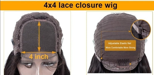 BeuMax 4x4 5x5 6x6 Remy Wig