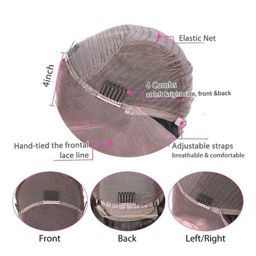 13x4 Afro Kinky Curly Wig