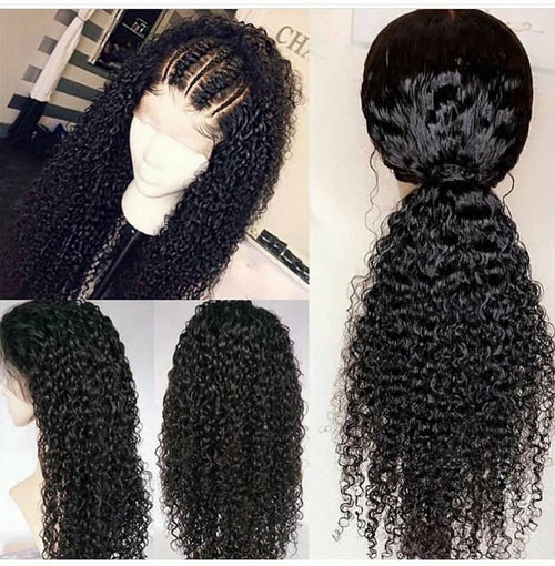 13x4 HD Jerry Curl Wig 200%