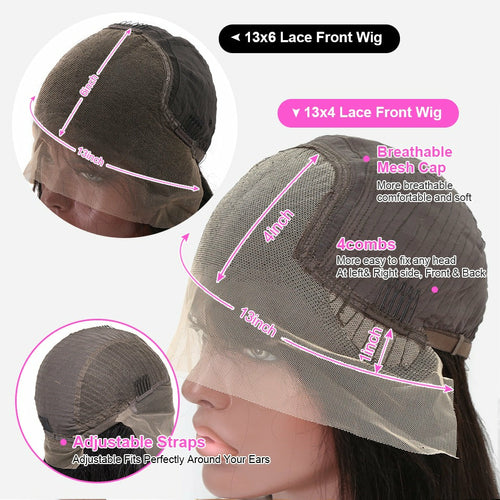 13x4 HD Jerry Curl Wig 200%