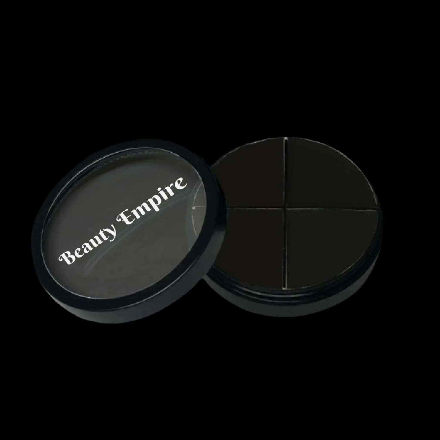 Grease Wheel Black rubber mask grease compact for latex and foam latex contains castor oil cruelty-free