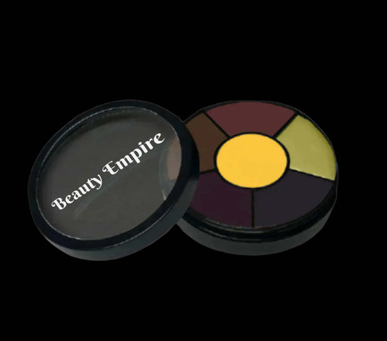 Grease Wheel Bruise rubber mask grease wheel palette showing bruise tones for latex and foam appliances