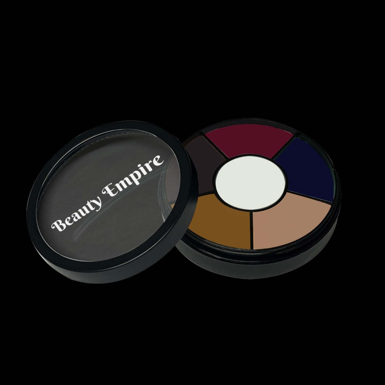 Grease Wheel Old Age rubber mask grease palette with aged skin shades for latex and foam latex appliances