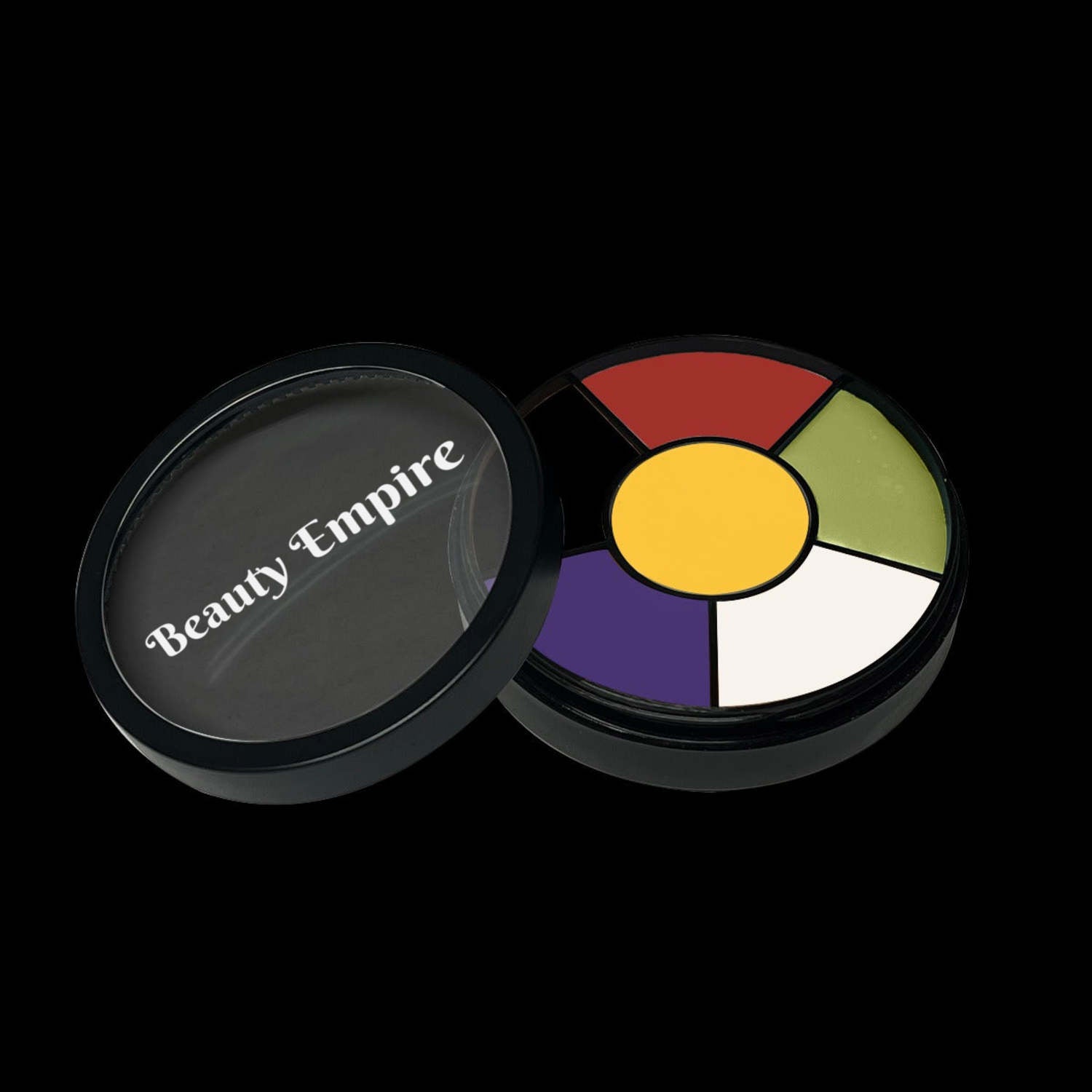 Primary Grease Wheel rubber mask grease wheel five shades white black red yellow blue for latex and foam latex appliances