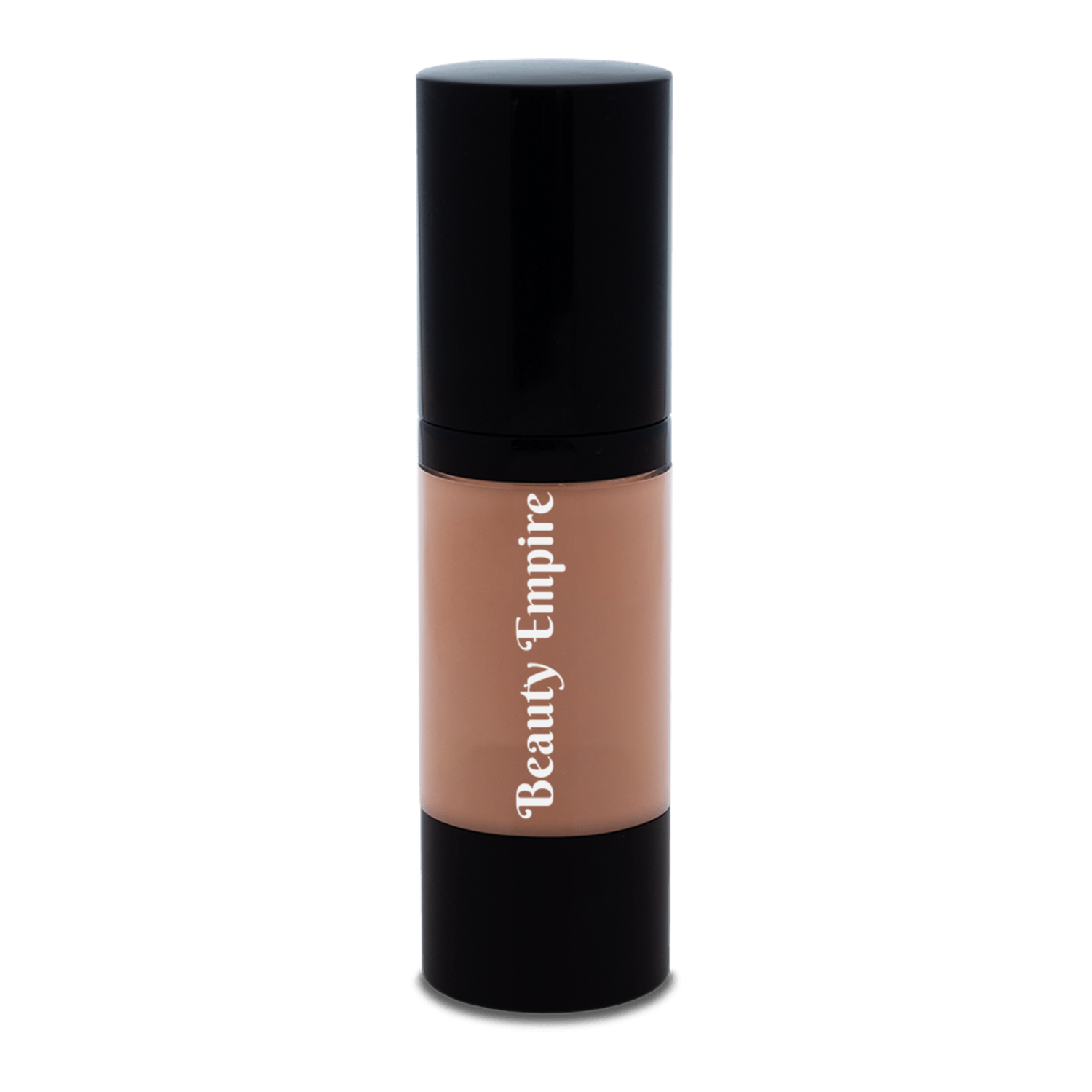 HDL 104 Dark Tan 30ml oil-free liquid foundation bottle labeled Made in Canada