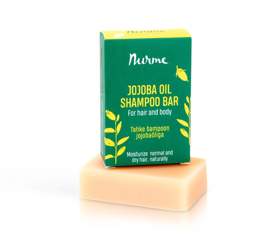 Jojoba Oil Shampoo Bar – Normal & Dry Hair, 100g