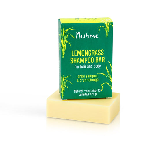 Lemongrass Shampoo Bar – Sensitive Scalp, 100g