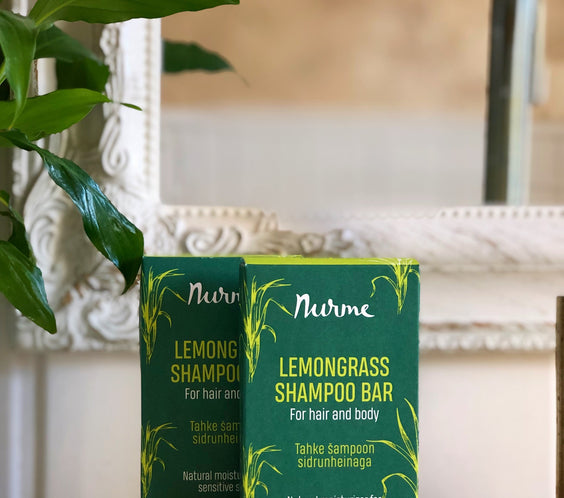 Lemongrass Shampoo Bar – Sensitive Scalp, 100g