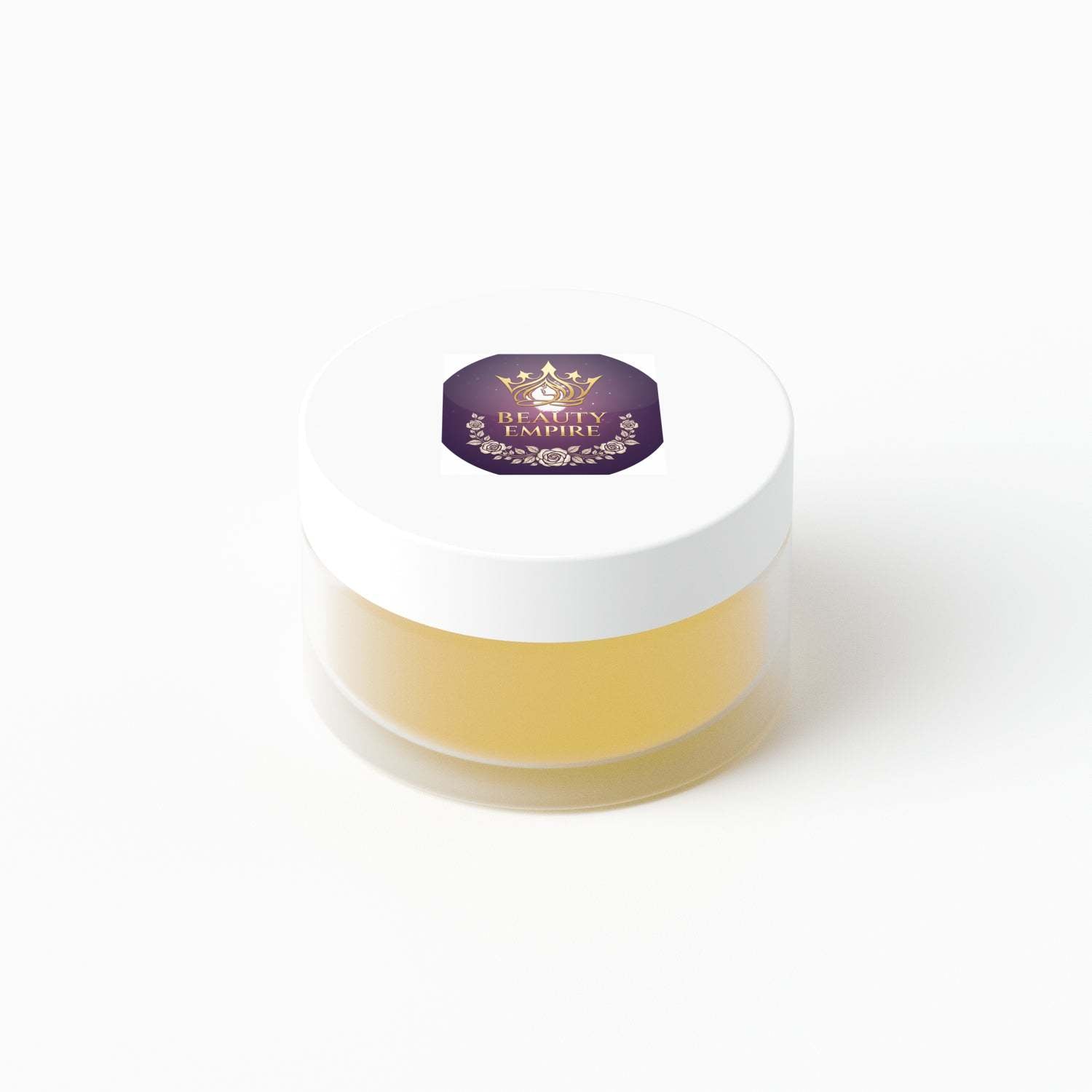 Mango Lip Conditioner 15mL jar with creamy balm in screw-top compact labeled Made in Canada organic oils