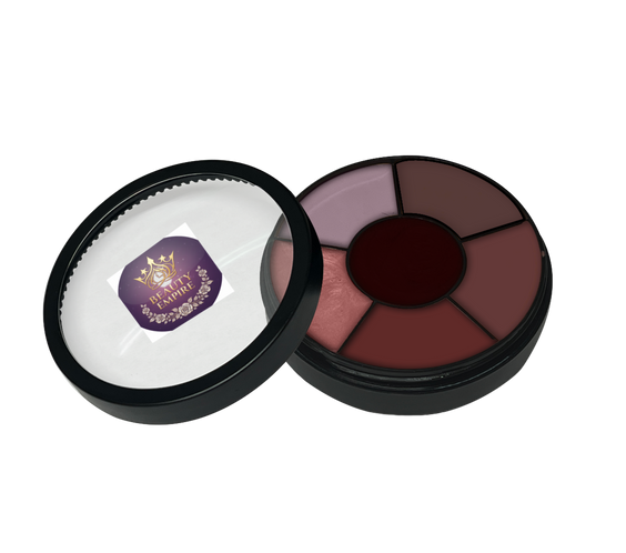 Chocolicious lipstick wheel 3g chocolate brown creamy dewy finish compact twist-up tube