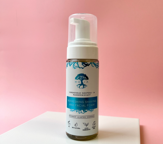 Refreshing Shaving and Facial Foam, 150ml