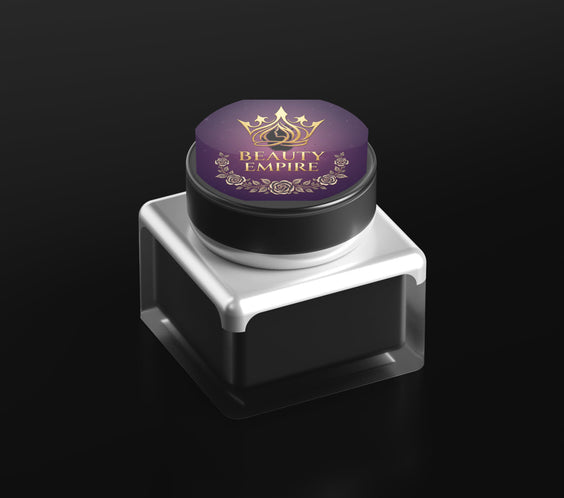 Black Pearl Night Cream 30ml jar labeled anti-aging with peptides CoQ10 hyaluronic acid Made in Canada