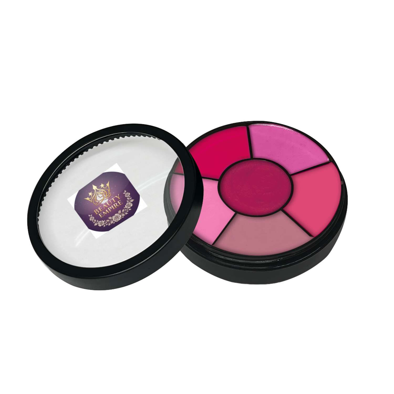 Pink Lady Mattified Lipstick tube showing matte pink shade creamy texture with Shea butter and Avocado oil formula Made in Canada