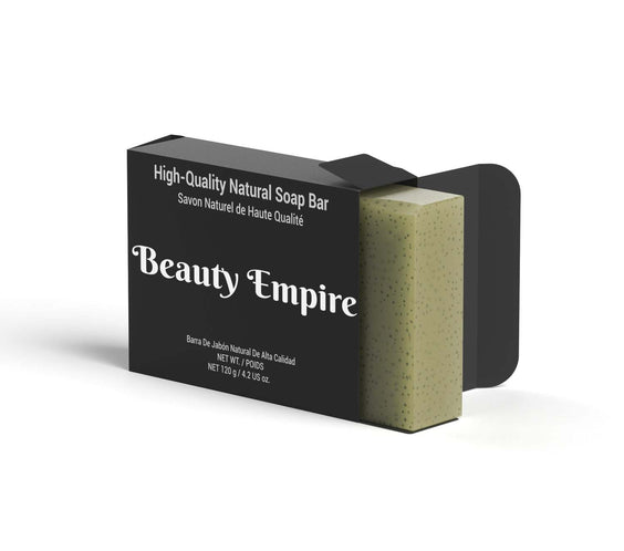 Sunflower Goat Milk Soap bar with visible sunflower wax beads natural beige color sandalwood rosewood scent