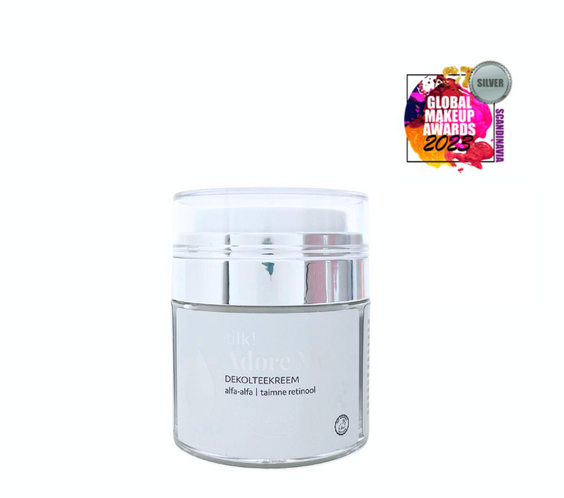 Adore Me Rich Décolleté Cream with Alfalfa and Plant-Based Retinol, 50ml